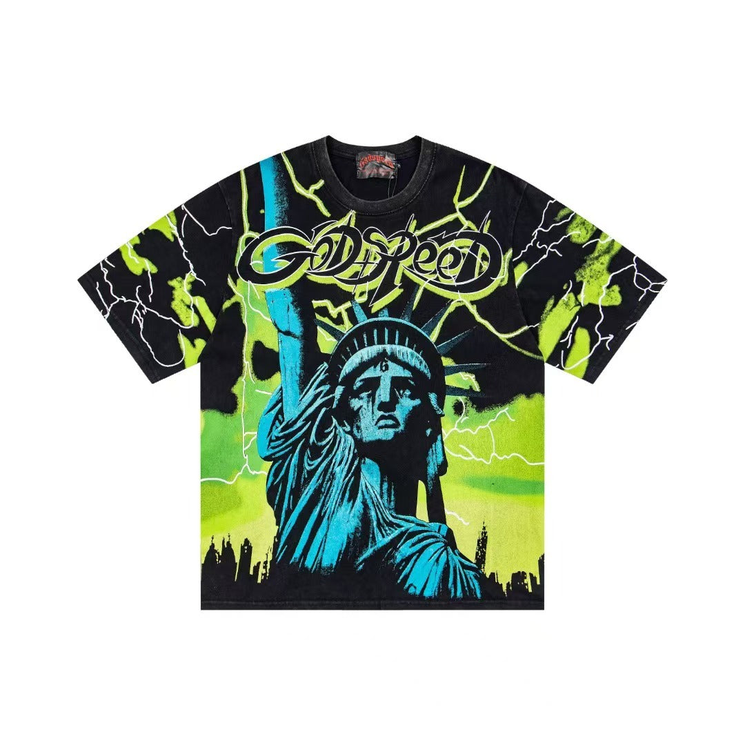 Godspeed Black/Green Tee