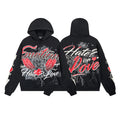 Hate or Love Black Hoodie