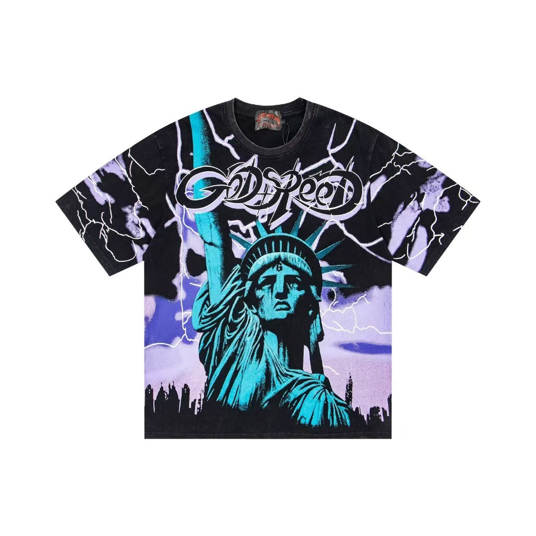 Godspeed Black/Purple Tee