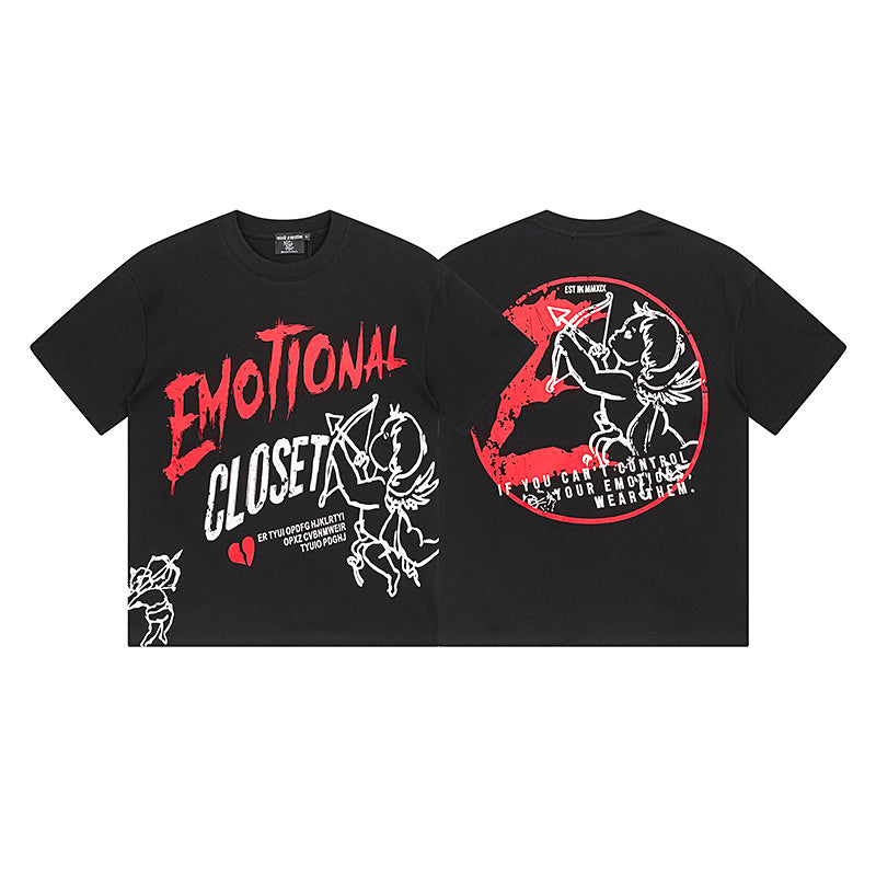 Mixed Emotions Black Tee