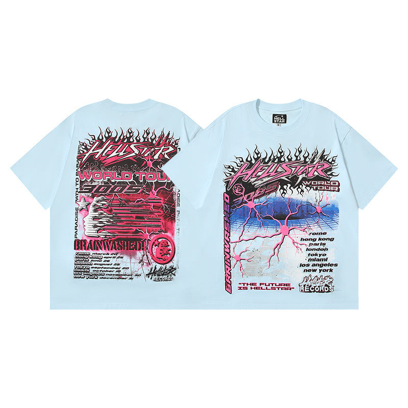 Hellstar Blue/Pink Tee