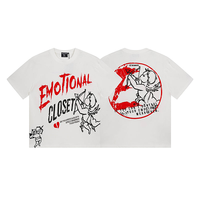 Mixed Emotions White Tee