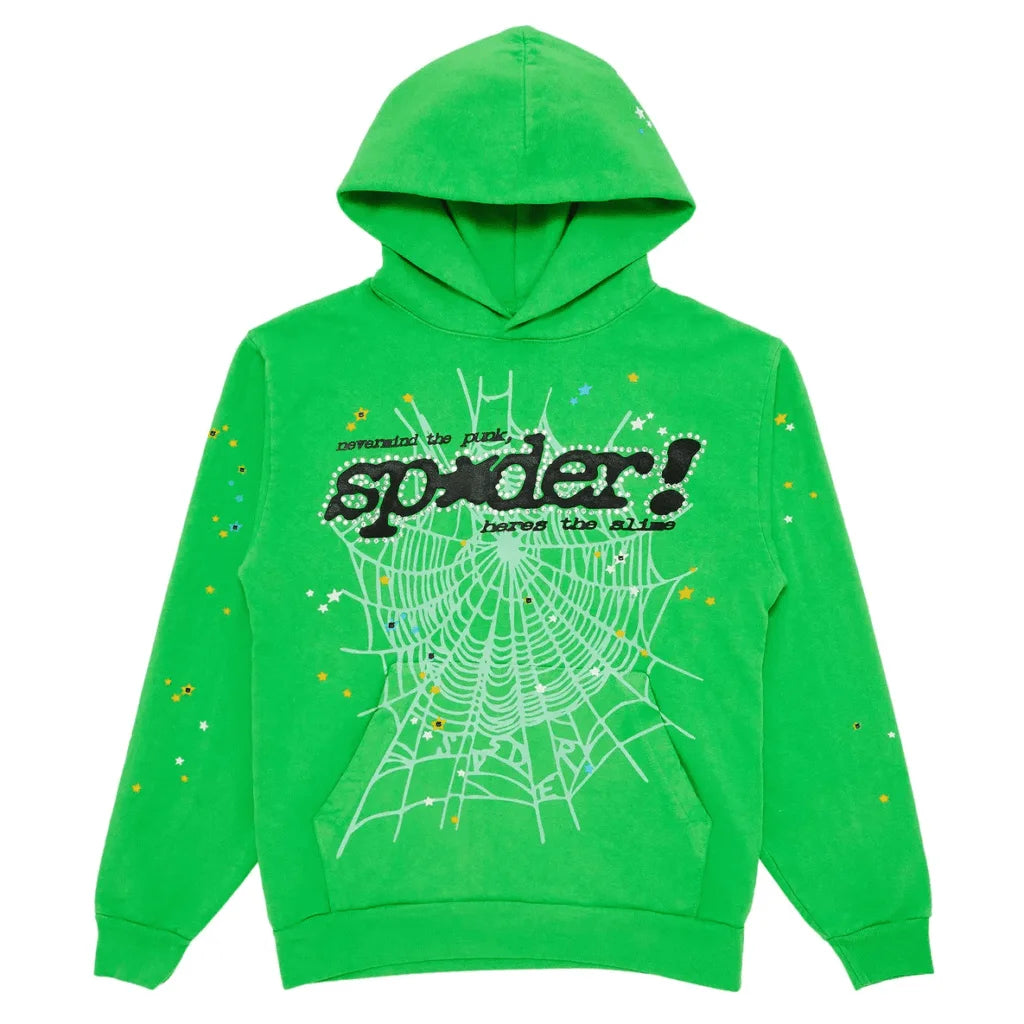 Spider Green Hoodie